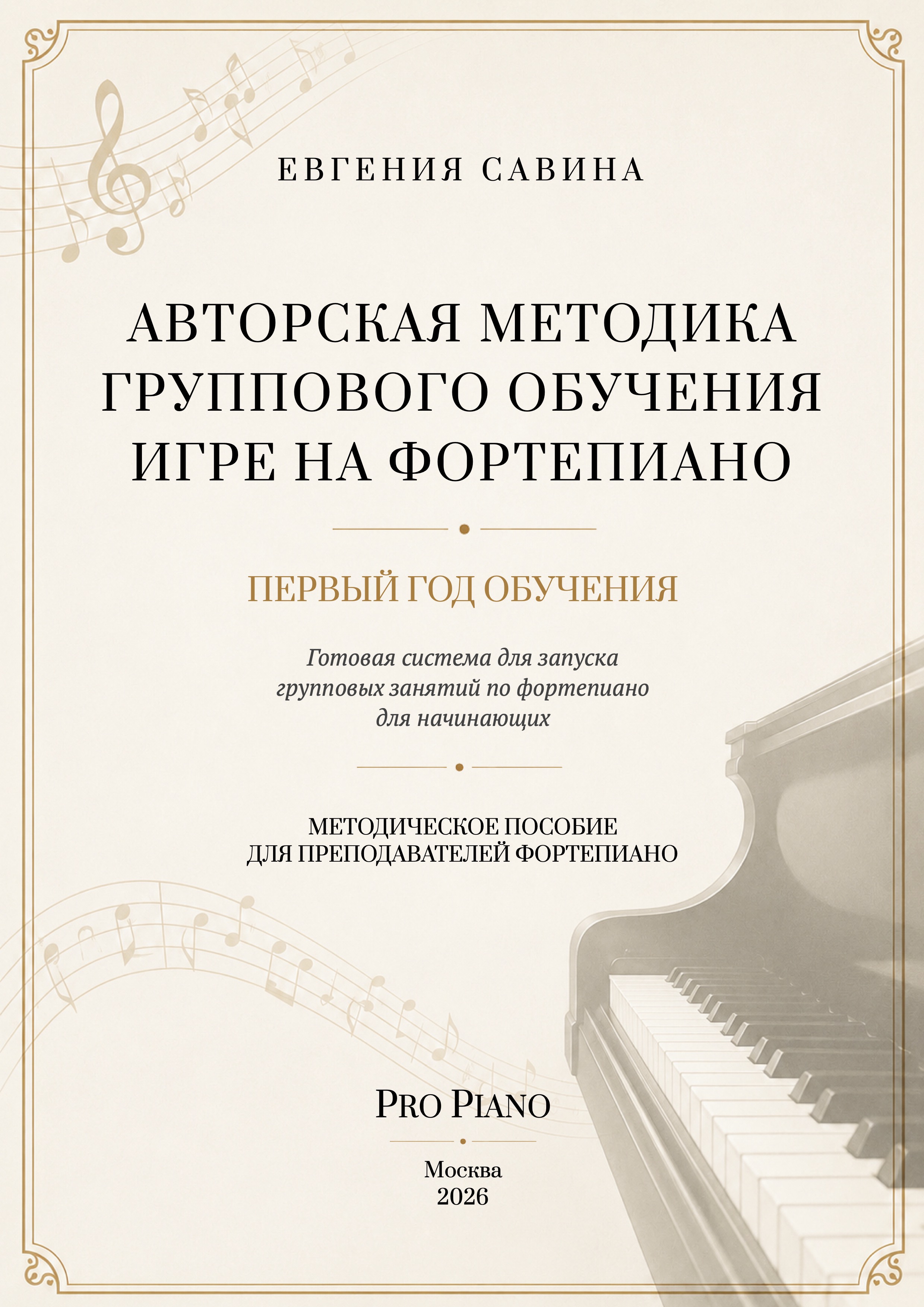 Обложка методического пособия Евгении Савиной
